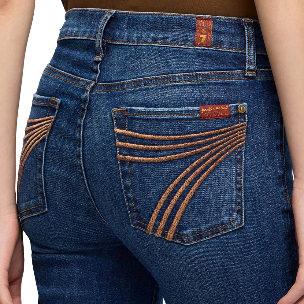 7 For All Mankind  Dojo Loom Trouser Flare Jeans 7U30044A-3DJ