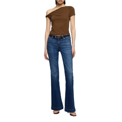 7 For All Mankind  Dojo Loom Trouser Flare Jeans 7U30044A-3DJ