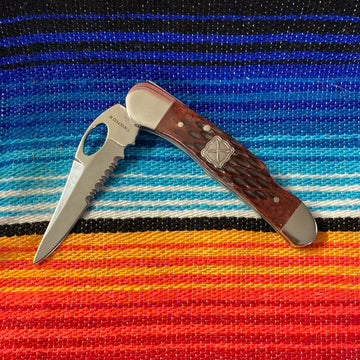 Twisted X Knife Pocket Double Blade XK4007S