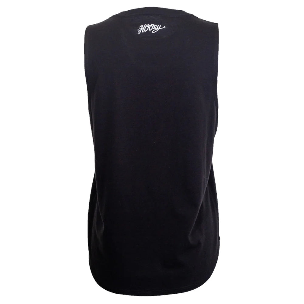 Hooey Women’s Leona Tank Black W/ White Stitching HT2684BK