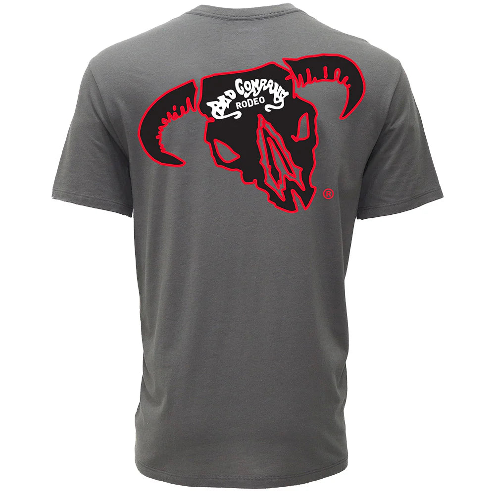 Hooey Men’s Bad Company Dark Grey W/Black & Red Logo HT1831DKGY