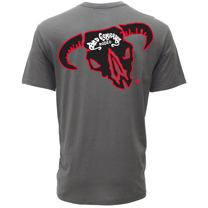 Hooey Men’s Bad Company Dark Grey W/Black & Red Logo HT1831DKGY