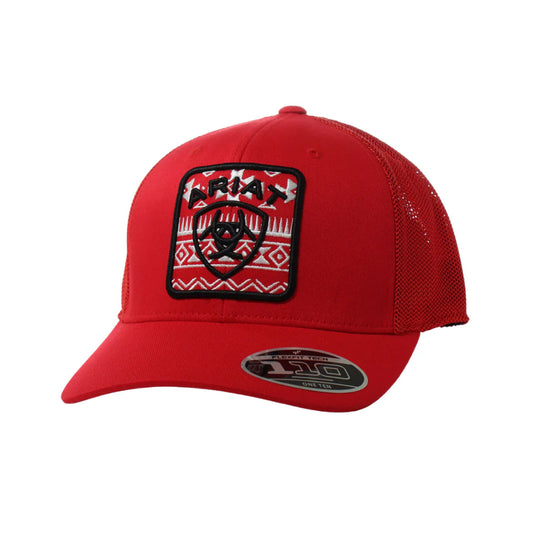 Ariat Men's Southwest Mesh Back Snapback Patch Cap Hats A300064504