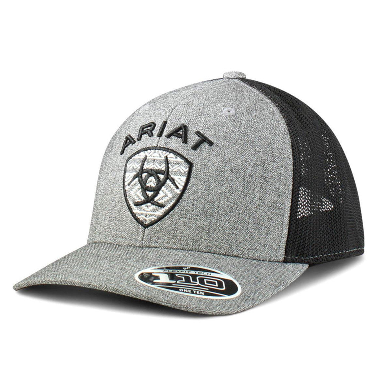 Ariat Men's Aztec Logo Mesh Back Snapback Patch Cap A300064606
