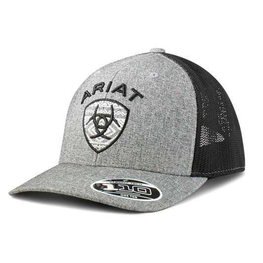 Ariat Men's Aztec Logo Mesh Back Snapback Patch Cap A300064606