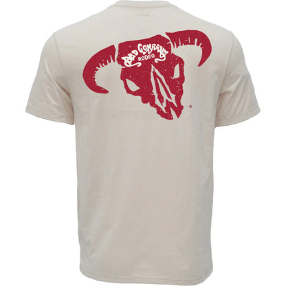 Hooey Men’s Bad Company Cream W/Red & Cream Logo T-Shirt HT1831CR