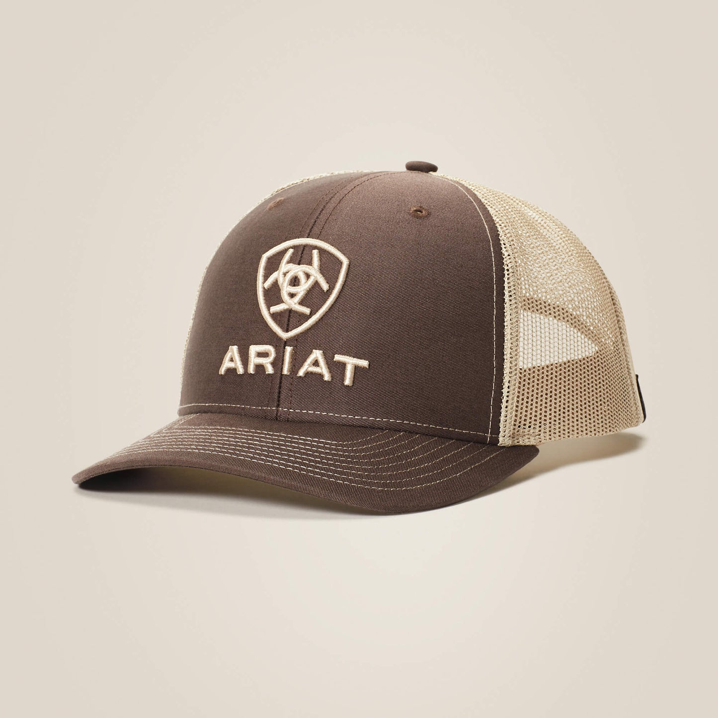 Ariat Men's Brown Shield Logo Cap A300003102