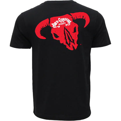 Hooey Men’s Bad Company Black W/Red & White Logo T-Shirt HT1831BK