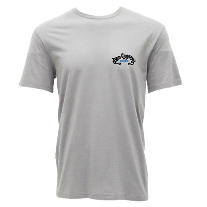Hooey Men’s Bad Company Grey W/ Bad To The Bone Logo T-Shirt BCT2605GY