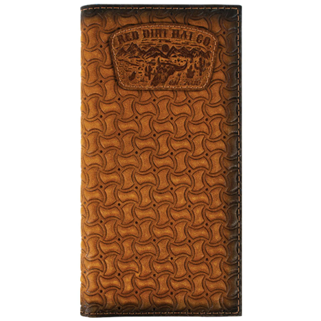 Red Dirt Rodeo Wallet with Windmill Basketweave Tan 2610168766