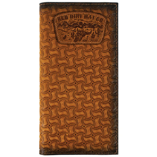 Red Dirt Rodeo Wallet with Windmill Basketweave Tan 2610168766