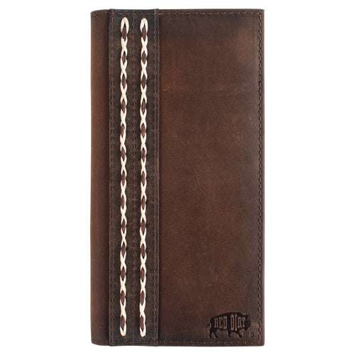 Red Dirt Brown & White Rodeo Wallet 2520638769