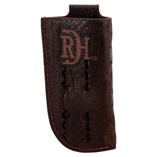 Red Dirt Hat Co Men’s Knife Sheath Brown with Tan Aztec Inlay 2510135377