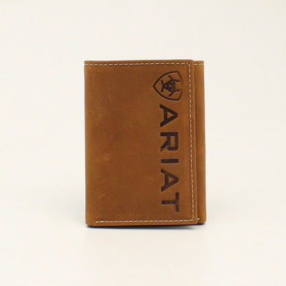 Ariat Men's Vertical Logo Trifold Wallet A3545344
