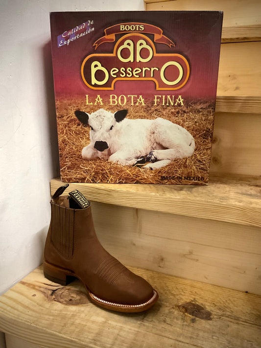 El Beserro Boots Nobuck Camel