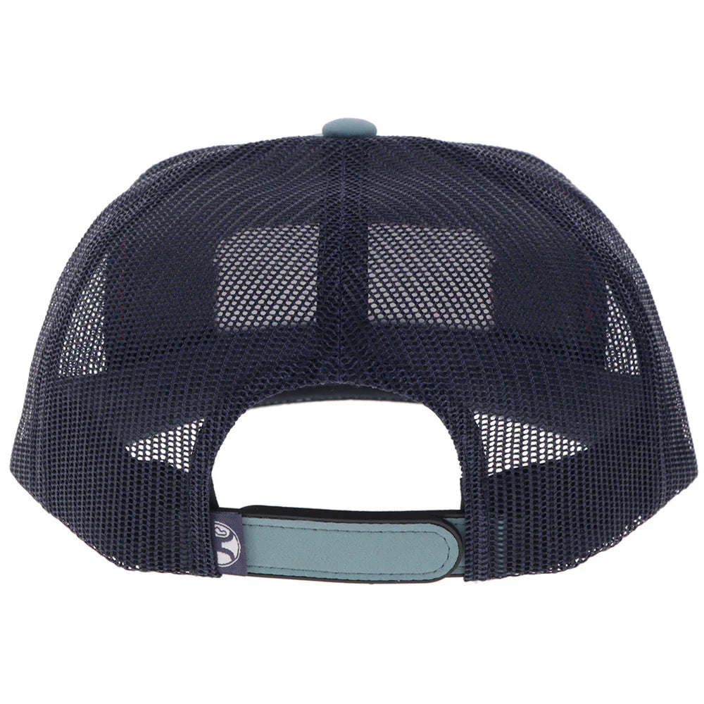 Hooey Men’s Loop Blue/Navy W/Multi-Color Patch Cap 2659T-BLNV