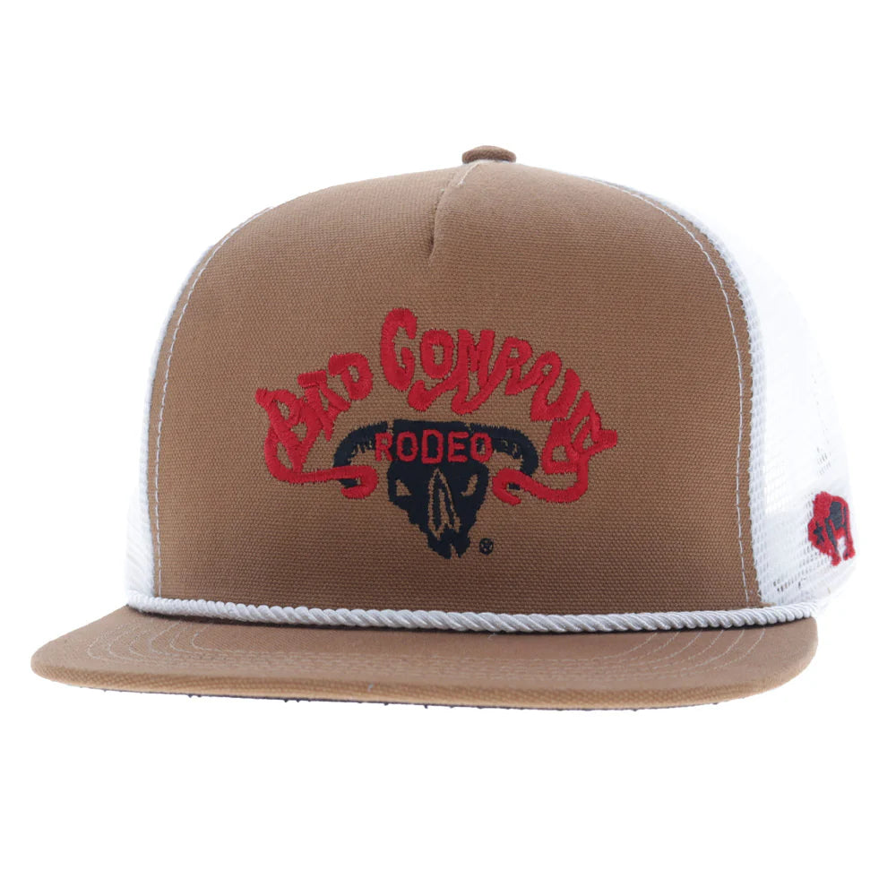 Hooey Men’s Bad Company Tan & White W/Black & Red Logo BC004T-TNWH