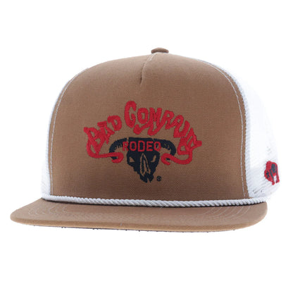 Hooey Men’s Bad Company Tan & White W/Black & Red Logo BC004T-TNWH