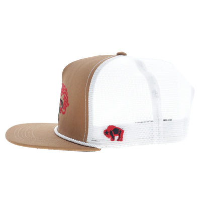 Hooey Men’s Bad Company Tan & White W/Black & Red Logo BC004T-TNWH