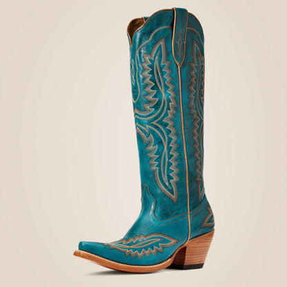 Ariat Womens Casanova X Toe Turquoise Western Boot 10034004