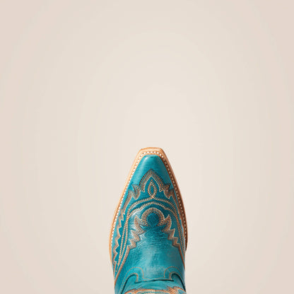 Ariat Womens Casanova X Toe Turquoise Western Boot 10034004