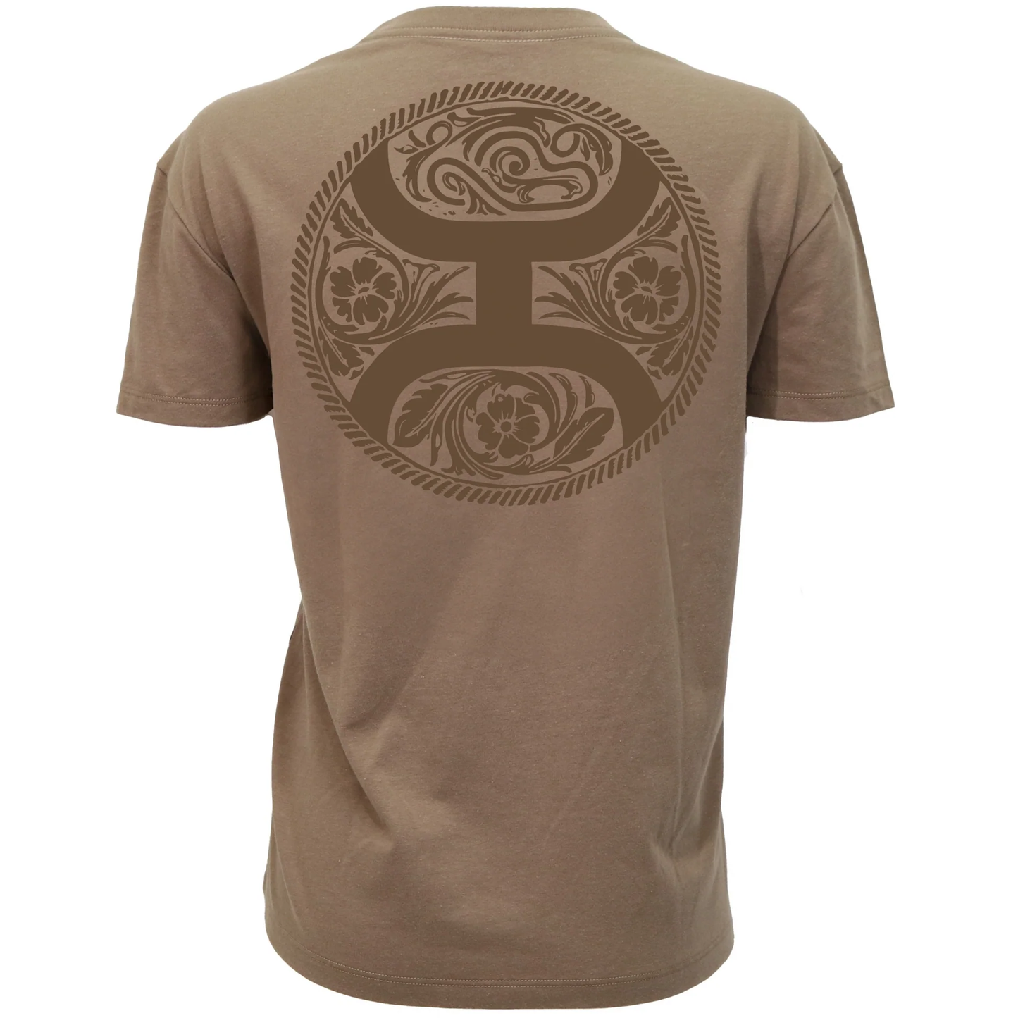 Hooey Ladies Concho Shitake Brown SS T-Shirt HT1900BR
