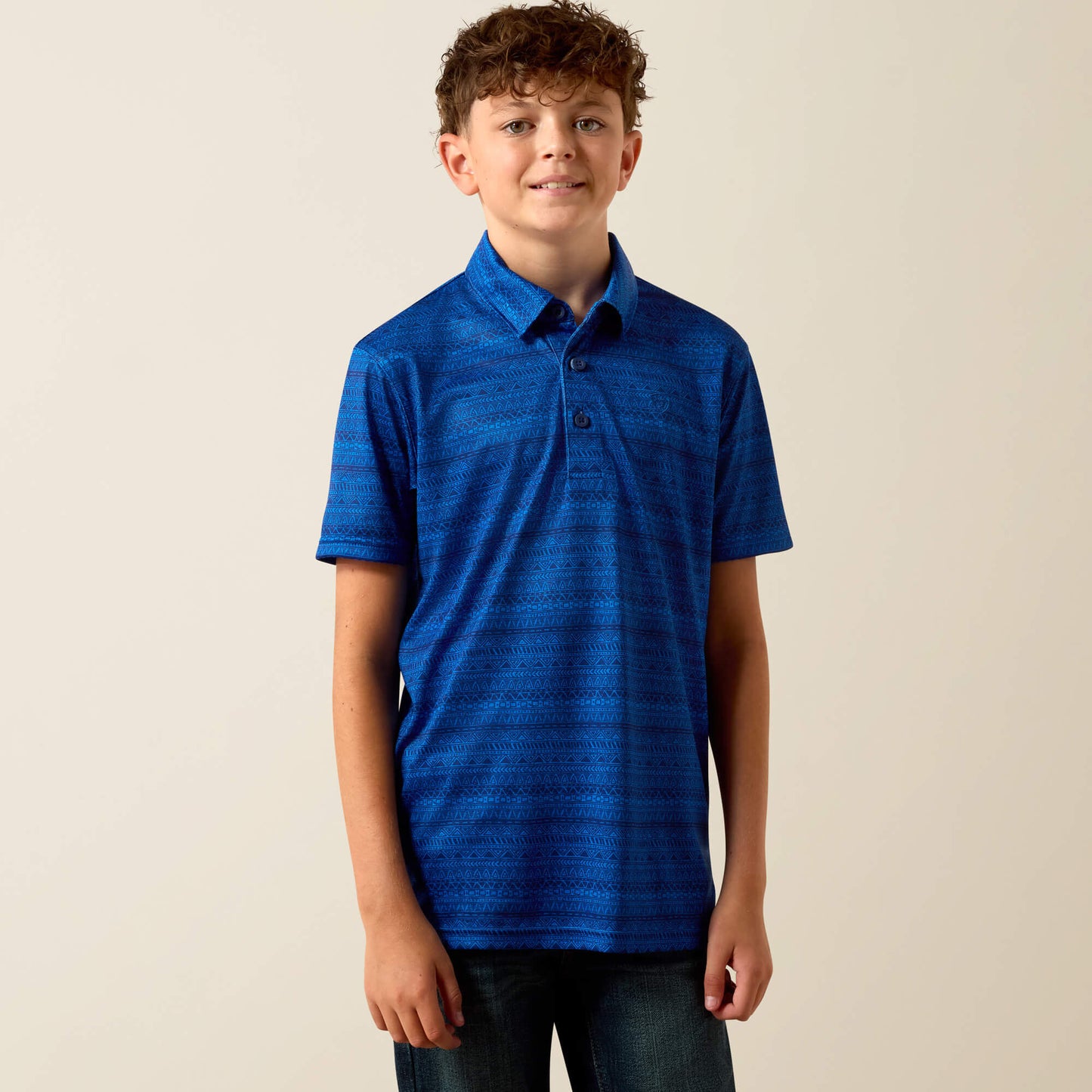 Ariat Boys All Over Print Polo 10073490