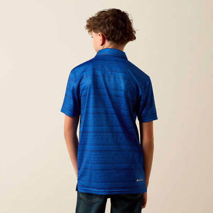 Ariat Boys All Over Print Polo 10073490
