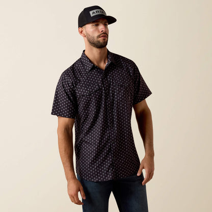 Ariat Mens Printed VentTEK Western Fitted Snap Shirt 10073422