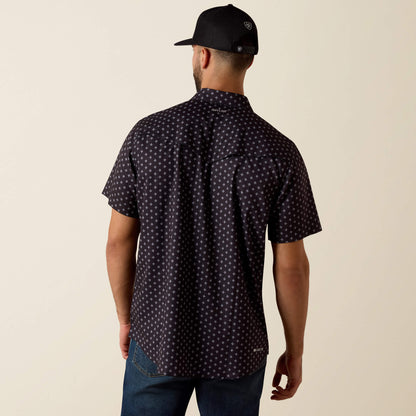 Ariat Mens Printed VentTEK Western Fitted Snap Shirt 10073422