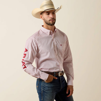 Ariat Men’s LS Team Donovan Fitted Shirt 10073631
