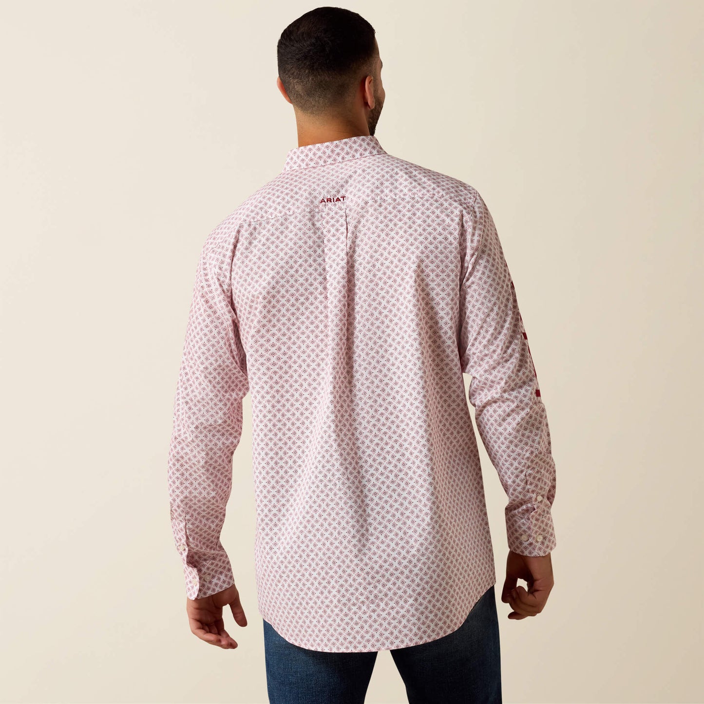 Ariat Men’s LS Team Donovan Fitted Shirt 10073631