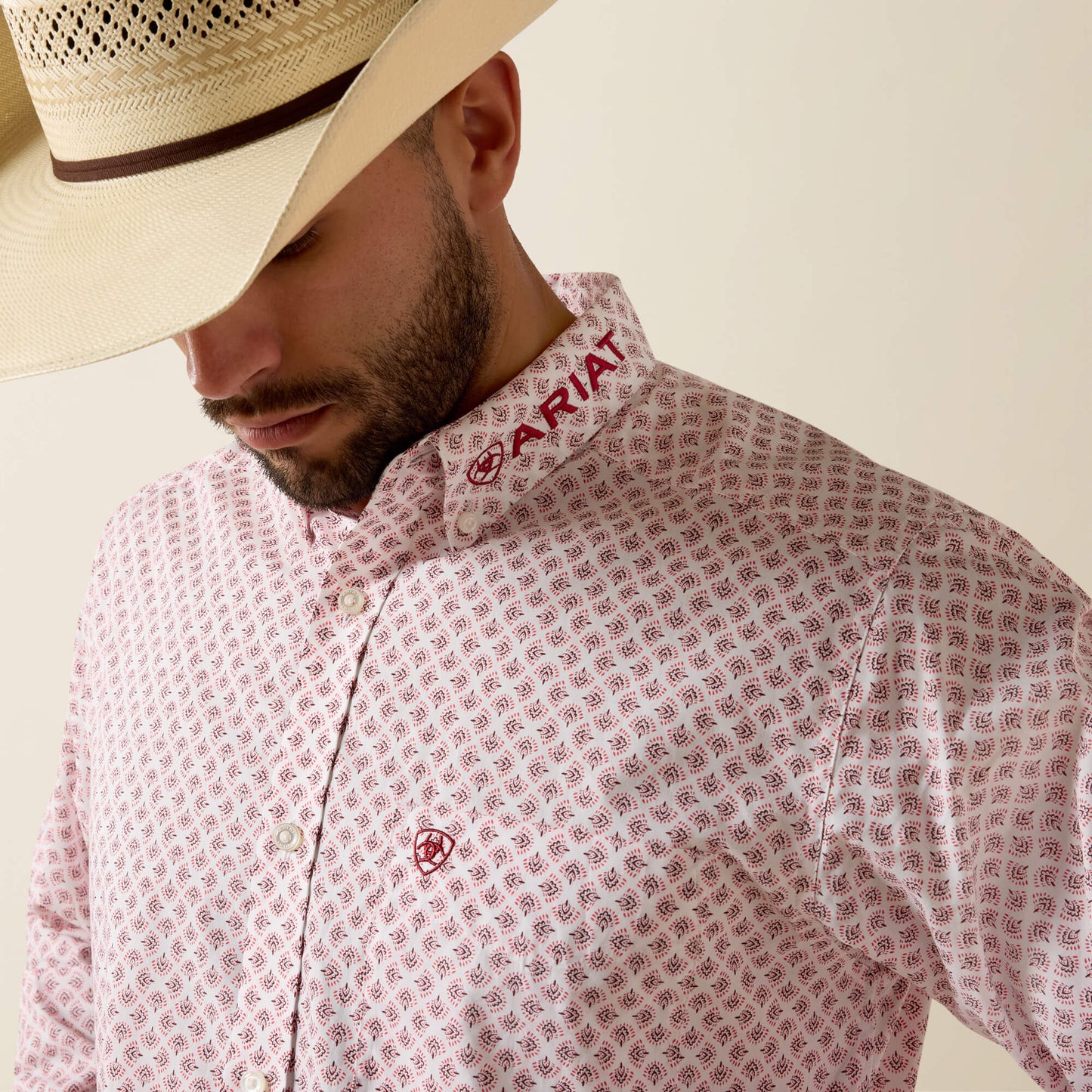 Ariat Men’s LS Team Donovan Fitted Shirt 10073631