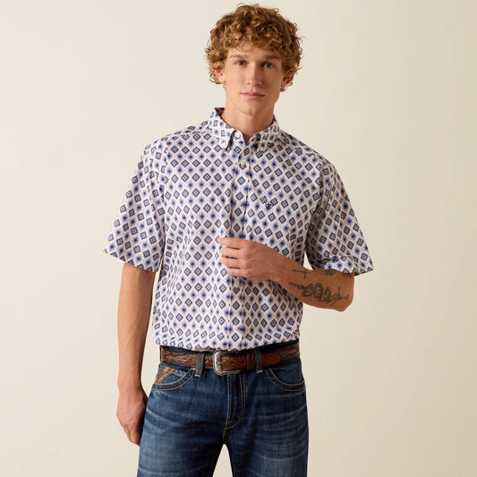Ariat Men’s SS Baxter Classic Fit Shirt 10073527