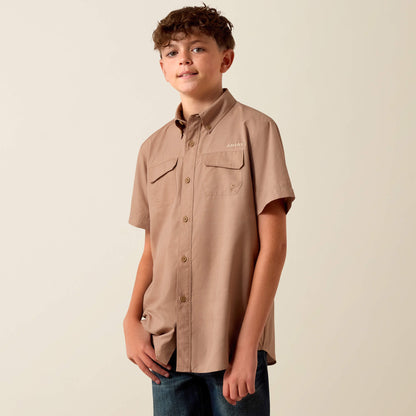 Ariat Boys Printed VentTEK Outbound Classic Fit Shirt 10073420