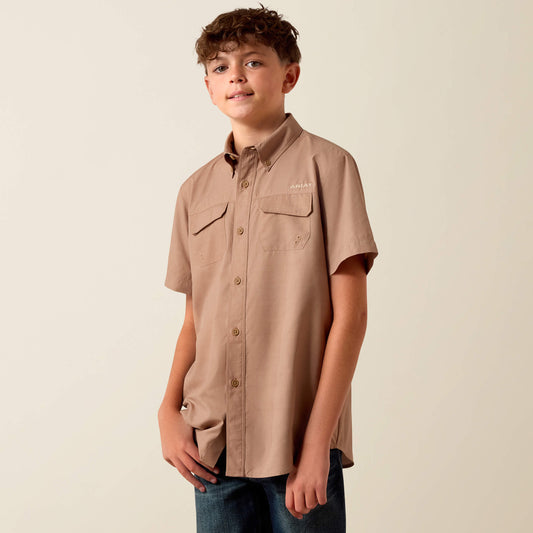 Ariat Boys Printed VentTEK Outbound Classic Fit Shirt 10073420