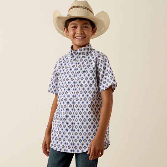 Ariat Boys SS Baxter Shirt 10073675