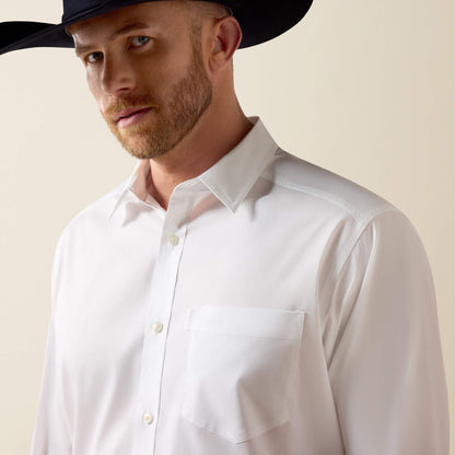 Ariat Men’s White Everything Classic Fit Ls Shirt 10072739
