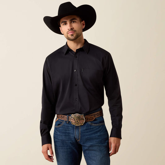 Ariat Men’s Black Everything Classic Fit LS Shirt 10071100