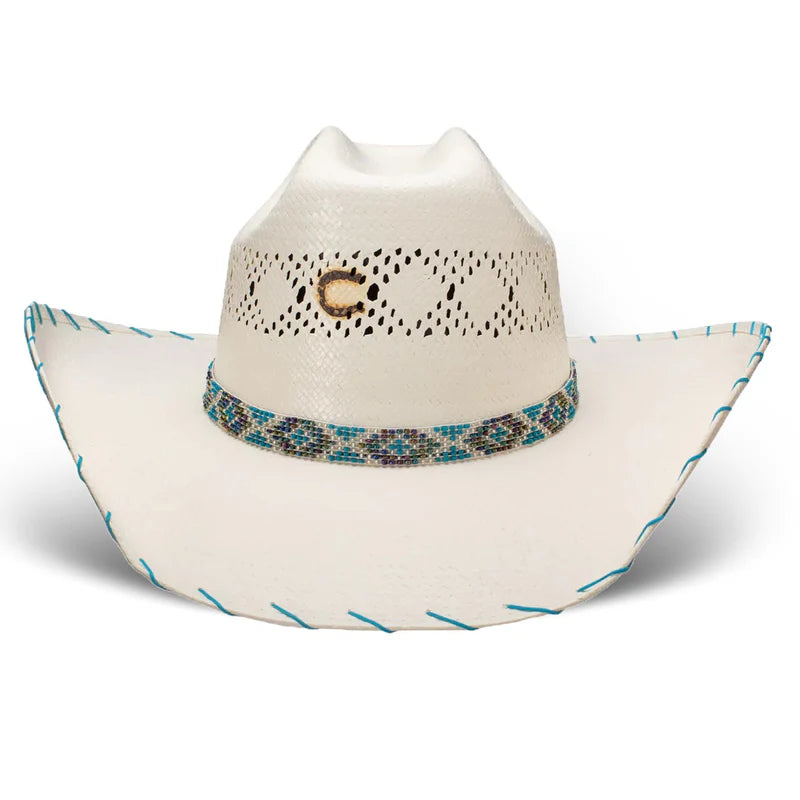 Charlie 1 Horse Girls Apache Jr. Straw Hat OS CSAPJR-304081AL