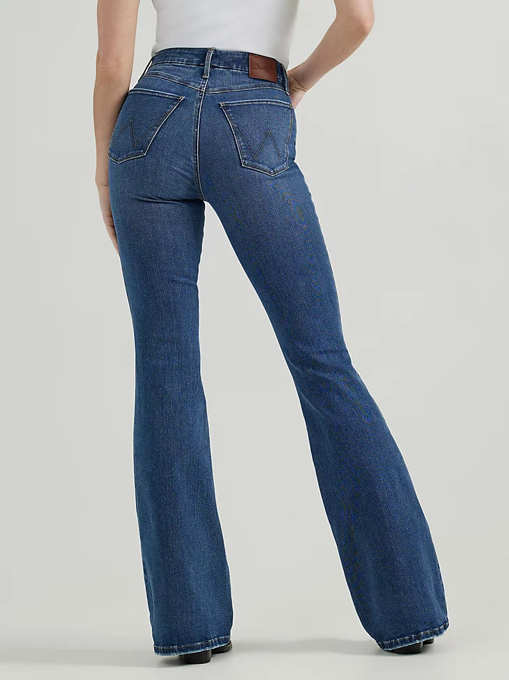 Wrangler Women’s Bespoke High Rise Flare Jean 112359281