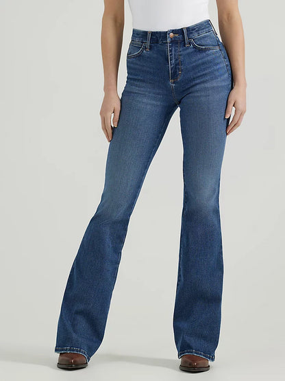 Wrangler Women’s Bespoke High Rise Flare Jean 112359281