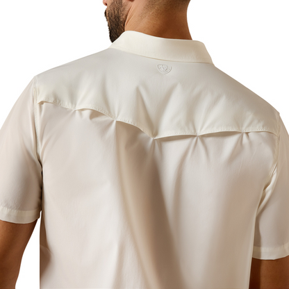 Ariat Men’s  Frontier tough Venttek White Shirt 10077057
