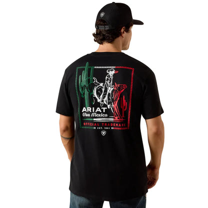 Ariat Men’s Black Buckin Baqueano Graphic T-Shirt 10060967