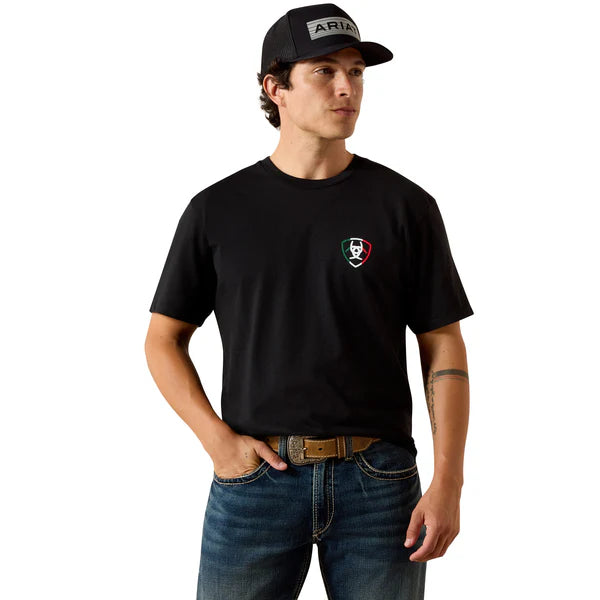 Ariat Men’s Black Buckin Baqueano Graphic T-Shirt 10060967