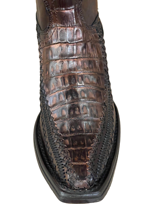 Crocodile Urban Western Boot - Handmade Cuadra Boots