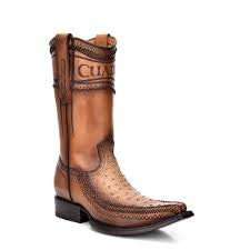 Ostrich Urban Western Boot - Handmade Cuadra Boots