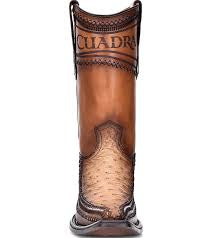 Ostrich Urban Western Boot - Handmade Cuadra Boots