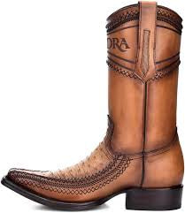 Ostrich Urban Western Boot - Handmade Cuadra Boots