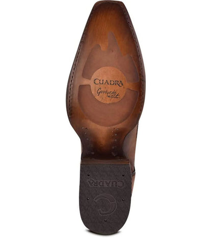 Ostrich Urban Western Boot - Handmade Cuadra Boots